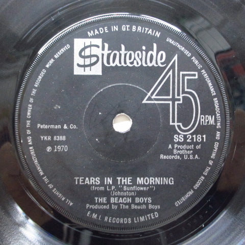 BEACH BOYS - Tears In The Morning (UK Orig.)