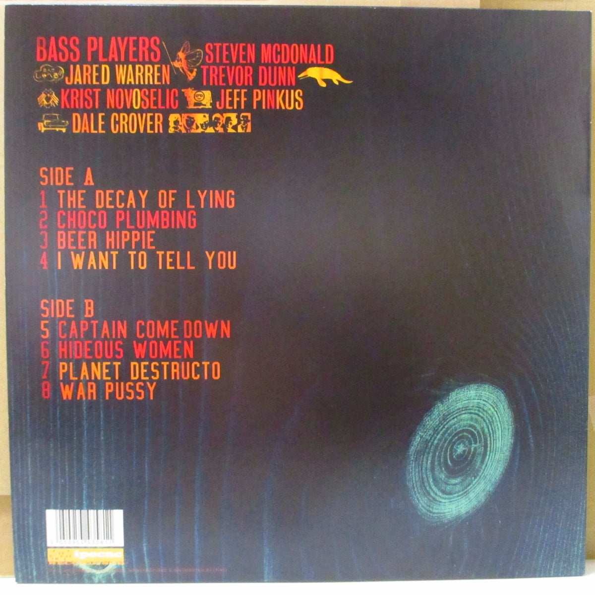 MELVINS (メルヴィンズ) - Basses Loaded (EU オリジナル LP+インナー)