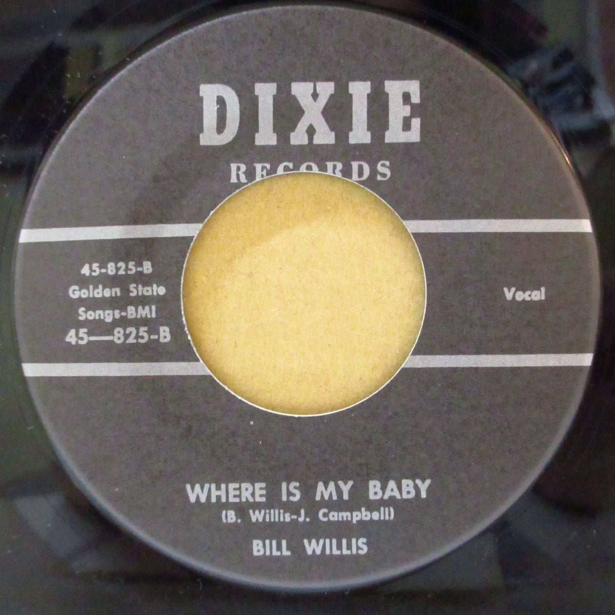 BILL WILLIS (ビル・ウィリス) - Boogie Woogie All Night (US 80's Reissuel 7")