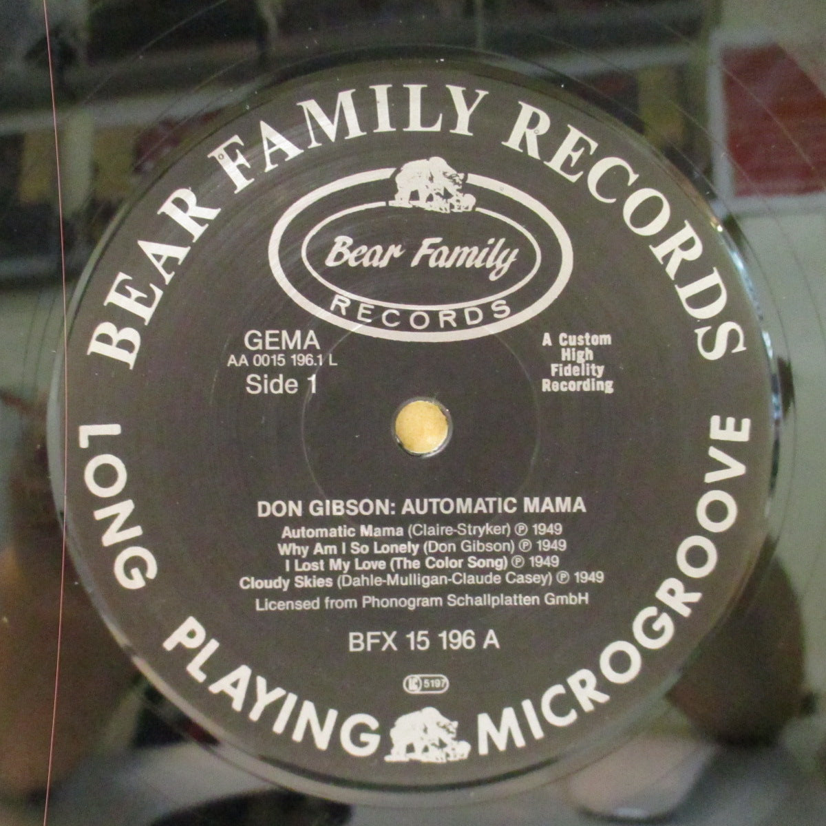 DON GIBSON (ドン・ギブソン) - THe Early Days (German Orig.LP)