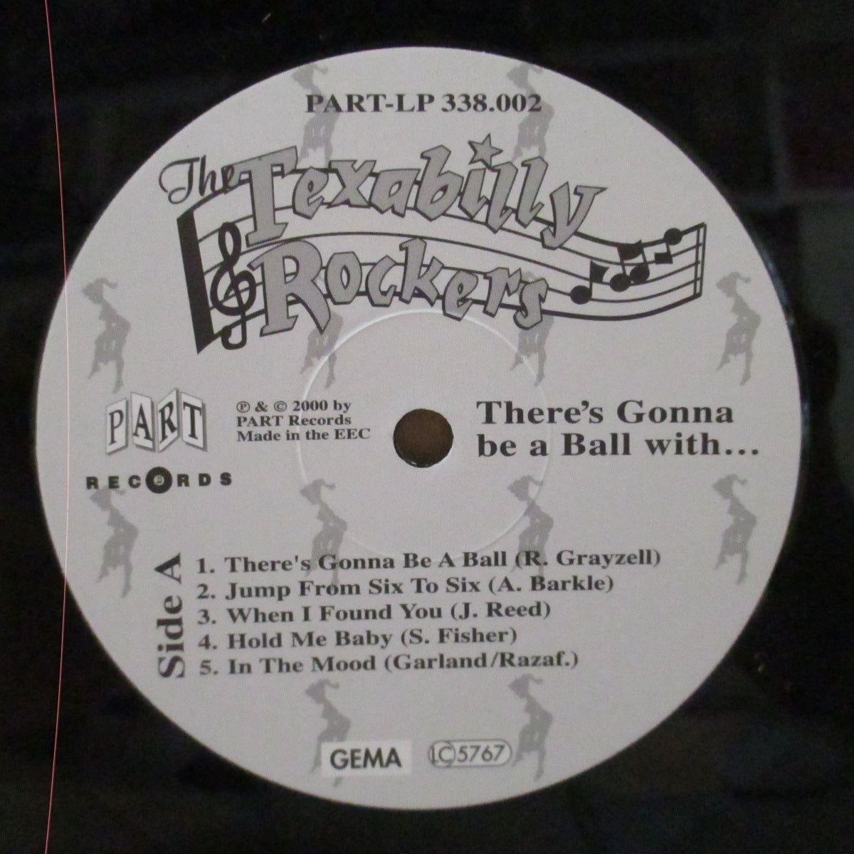 TEXABILLY ROCKERS, THE (テキサビリー・ロッカーズ) - Thre's Gonna Be A Ball With... (German Orig.10"LP)
