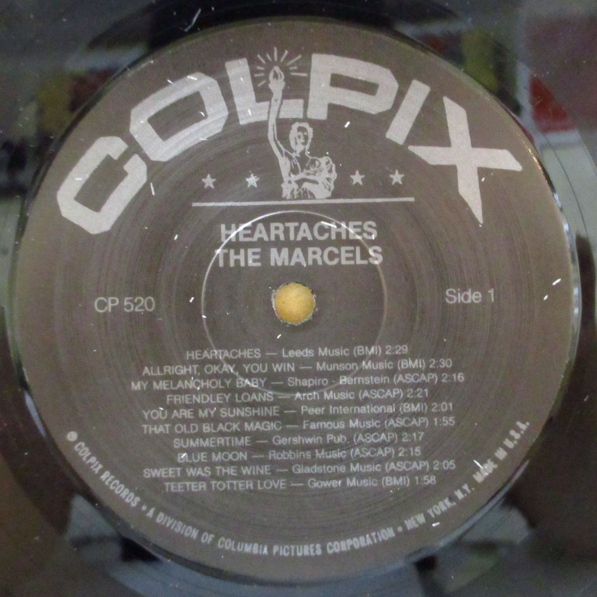 MARCELS (マーセルズ) - Heartaches (Euro Unofficial Black Label LP)