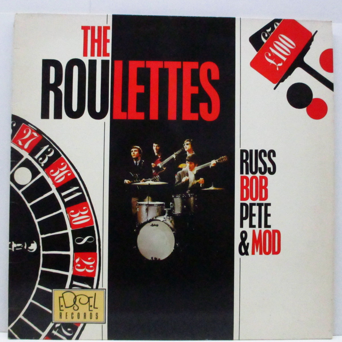 ROULETTES (ルーレッツ) - Russ Bob Pete & Mod (UK オリジナル・モノラル LP+インサート)
