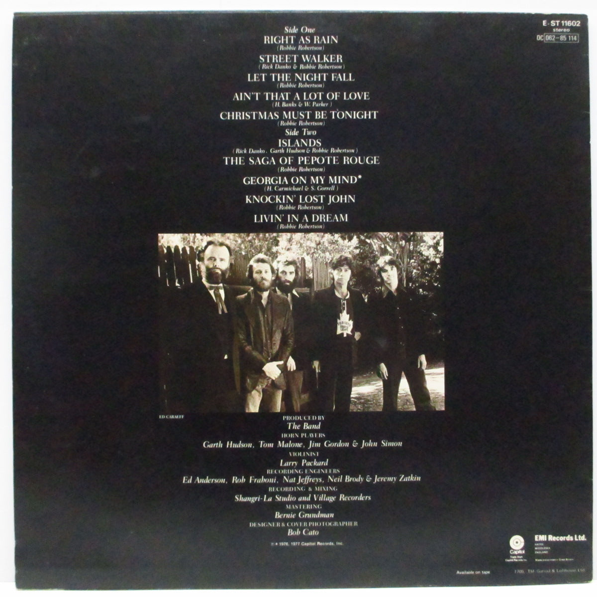 BAND (ザ・バンド) - Islands (UK オリジナル LP)