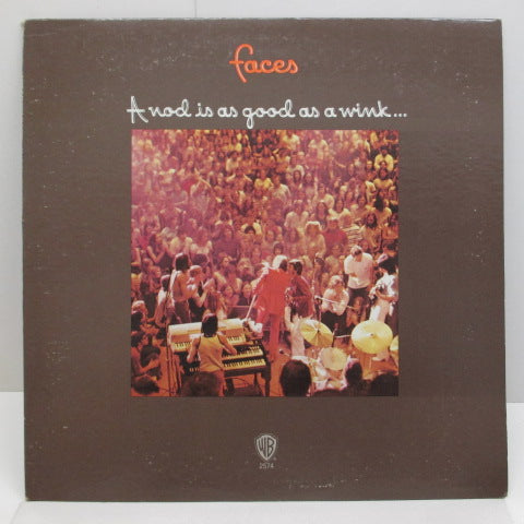 FACES (フェイセス) - A Nod Is As Good As A Wink... To A Blind Horse (US  Orig.+Poster)