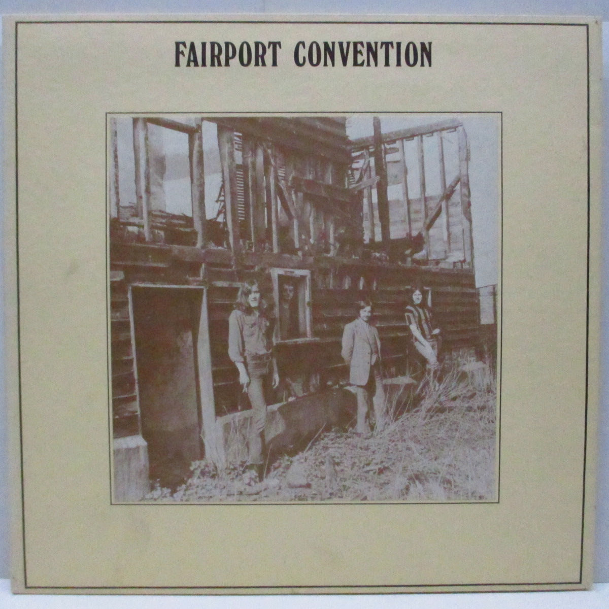 FAIRPORT CONVENTION (フェアポート・コンヴェンション) - Angel Delight (UK オリジナル 「ピンクリムラベ」LP/ざら紙見開ジャケ)