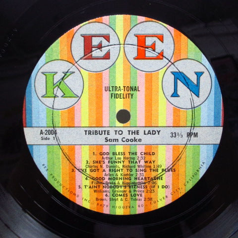 SAM COOKE - Tribute To The Lady (US Orig.Mono)