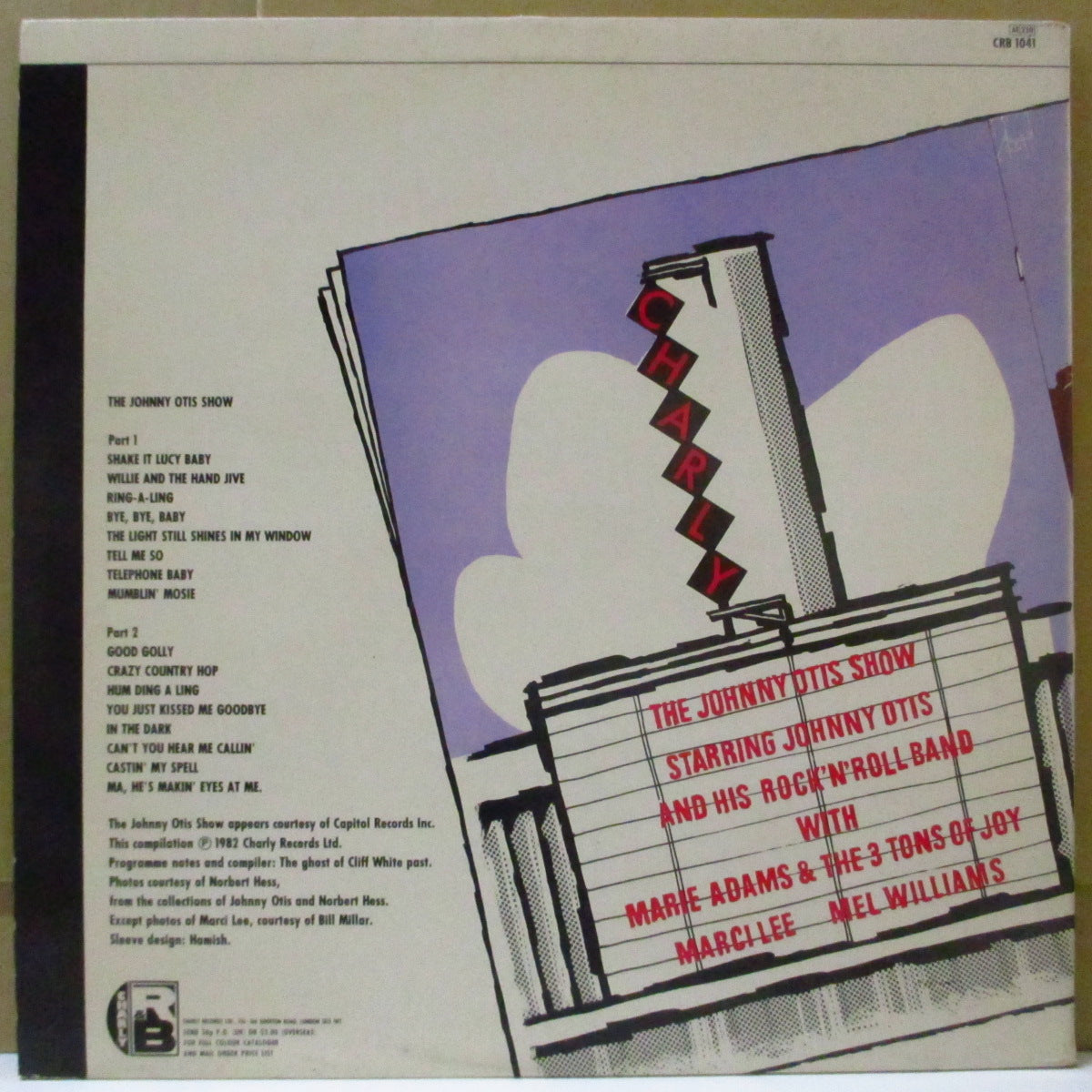 JOHNNY OTIS SHOW (ジョニー・オーティス・ショー) - Rock 'N' Roll Revue (UK Orig.LP/Purple GS)