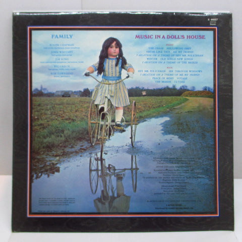 FAMILY (ファミリー) - Music In A Doll's House (UK 70's Re No W Logo Stereo LP/CS)