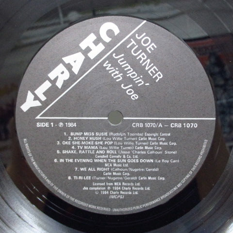 JOE TURNER (ジョー・ターナー) - Jumpin' With Joe (UK Orig.)