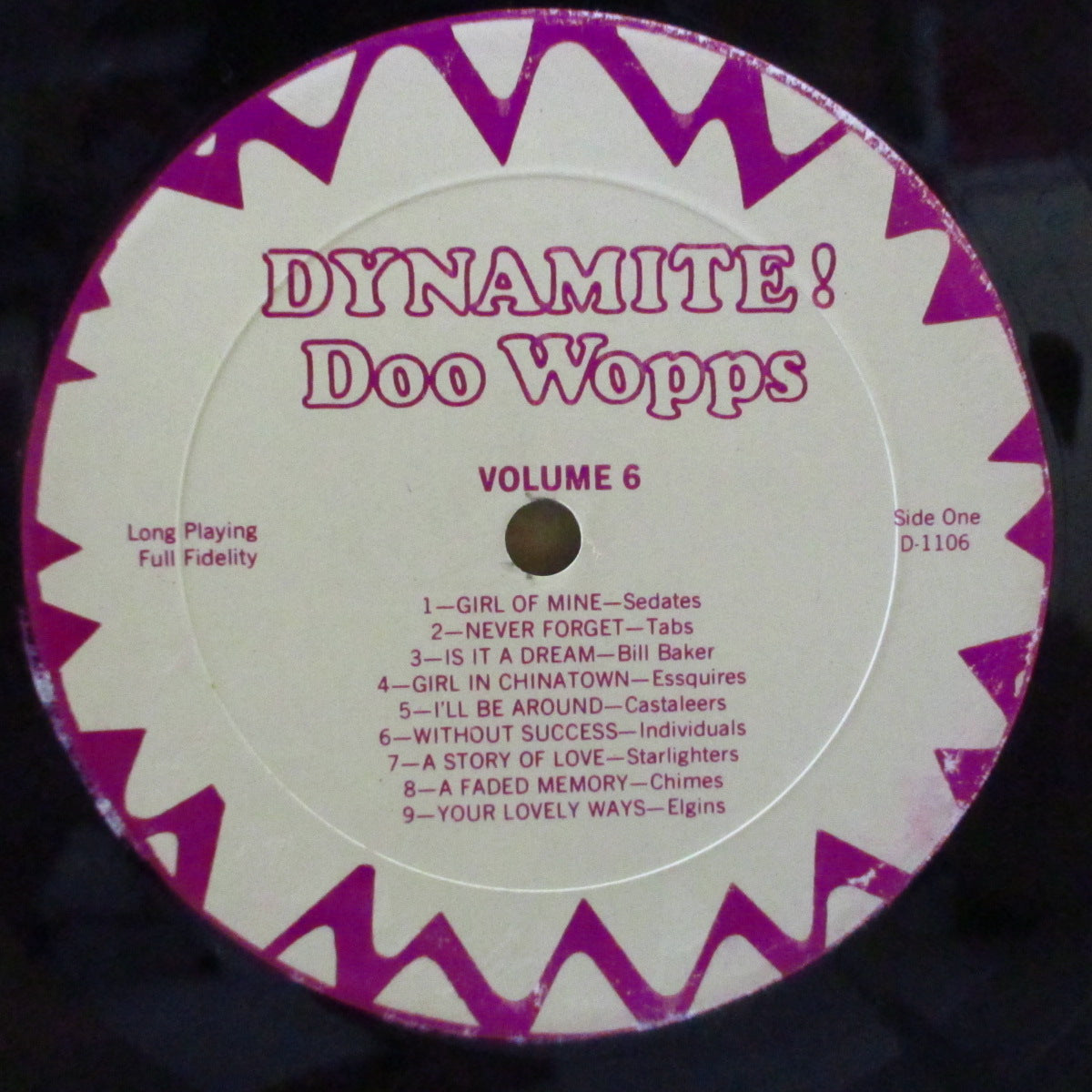 V.A. - Dynamite! Doo Wopps Vol.6 (US 80's Unofficial LP)
