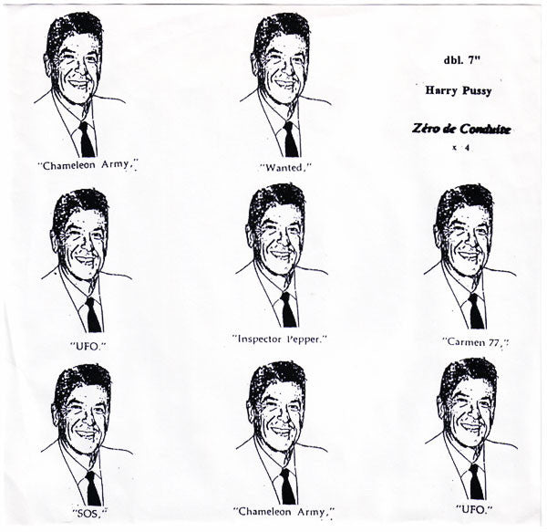 HARRY PUSSY (ハリー・プッシー) - Zero De Conduite (US '95 限定 2x7インチ/New 廃盤) 残少!