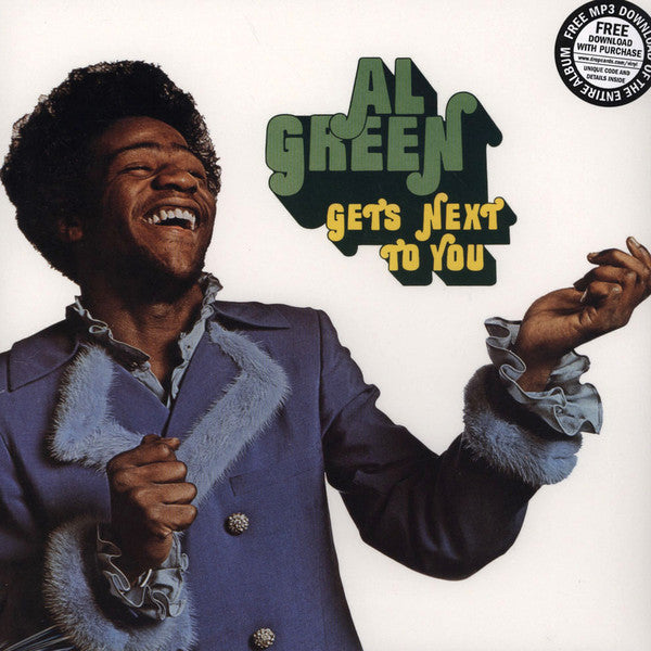 AL GREEN (アル・グリーン) - Get’s Next To You (US Ltd.Reissue LP/New)