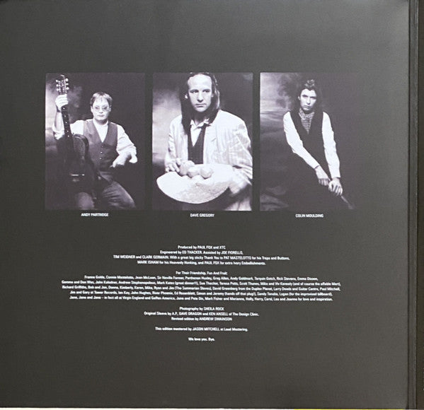 XTC - Oranges & Lemons (UK 正規限定再発200グラム重量 2xLP/NEW) '89年9thアルバム