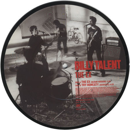 BILLY TALENT (ビリー・タレント) - The Ex (UK 限定ピクチャー 7"「廃盤 New」)