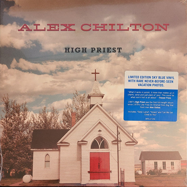 ALEX CHILTON (アレックス・チルトン) - High Priest (US 限定復刻再発「スカイブルーヴァイナル LP/New) '87年名作ソロ・サード・アルバム