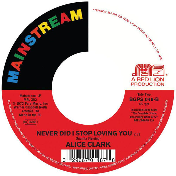 ALICE CLARK (アリス・クラーク) - Don't You Care (UK Ltd.Reissue 7"/New)