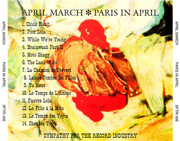 APRIL MARCH (エイプリル・マーチ) - Paris In April (US Orig.CD/New 廃盤)