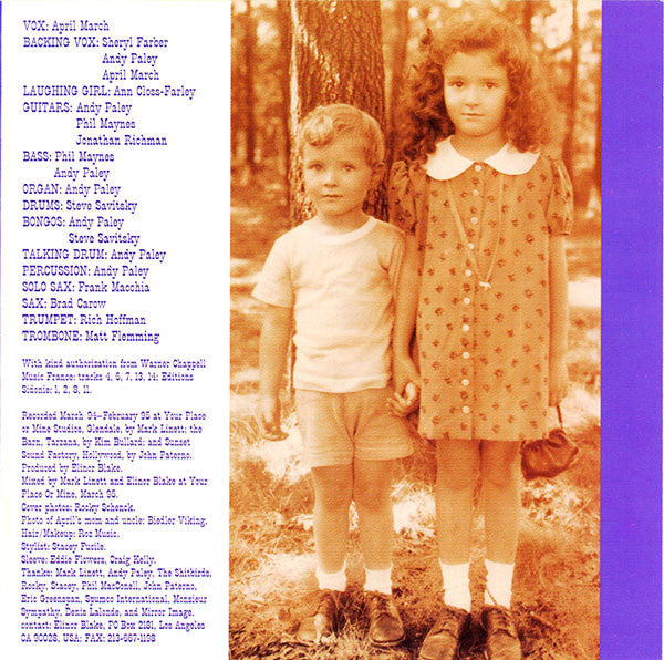 APRIL MARCH (エイプリル・マーチ) - Paris In April (US Orig.CD/New 廃盤)