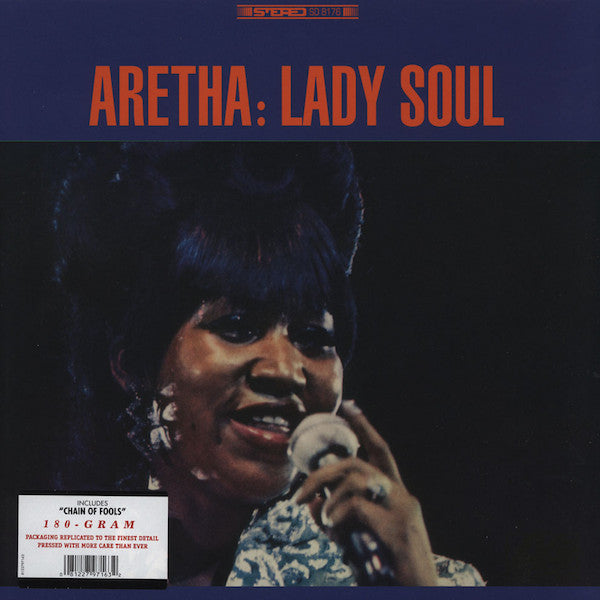 ARETHA FRANKLIN (アレサ・フランクリン) - Lady Soul (EU限定復刻再発180g アナログ LP/New) '68年大ヒット名作