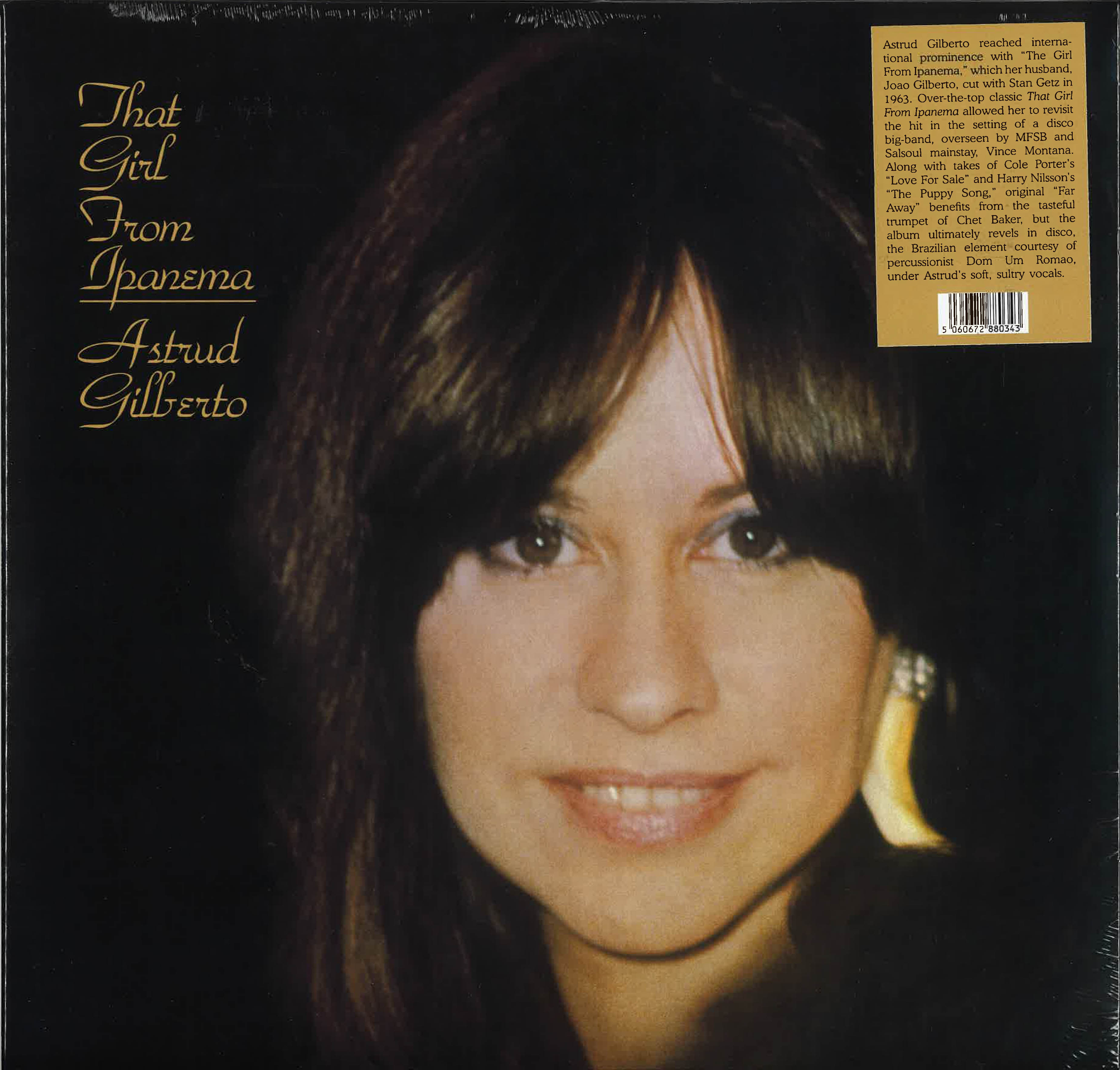 ASTRUD GILBERTO (アストラッド・ジルベルト) - That Girl From Ipanema (EU 限定復刻再発 LP/New)