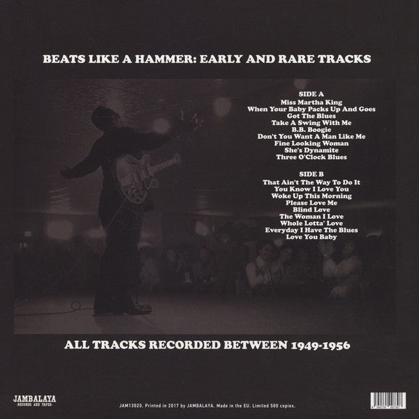 B.B.KING (B.B.キング) - Beats Like A Hammer (EU 500 Limited LP/New-JAM-13020)