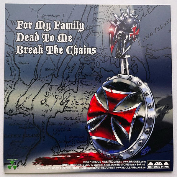 AGNOSTIC FRONT (アグノスティック・フロント) - For My Family (US 1,000枚限定マーブルヴァイナル7"「廃盤 New」)