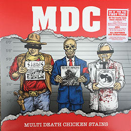 MDC (エム・ディー・シー) - Multi Death Chicken Stains (US 限定「ミレニアムリマスター」LP+ポスター/ New)