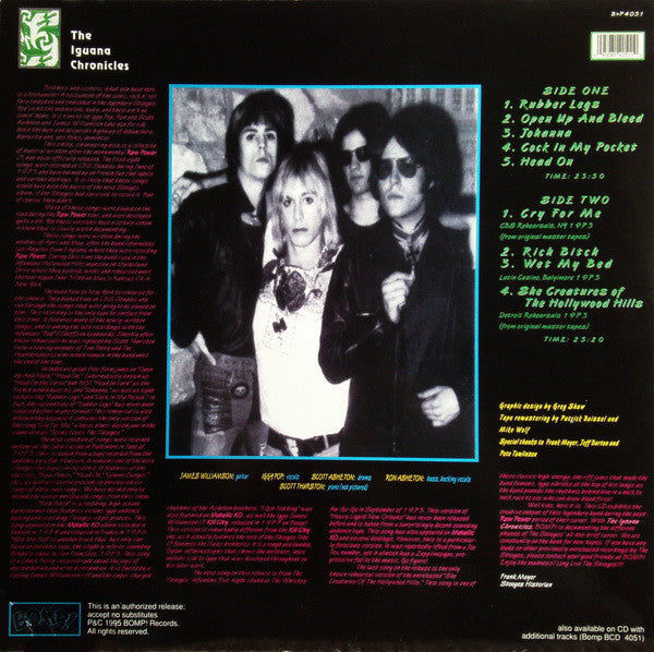 IGGY POP & THE STOOGES (イギー・ポップ & ザ・ストゥージーズ) - Open Up And Bleed! (US Ltd.180g LP / New)