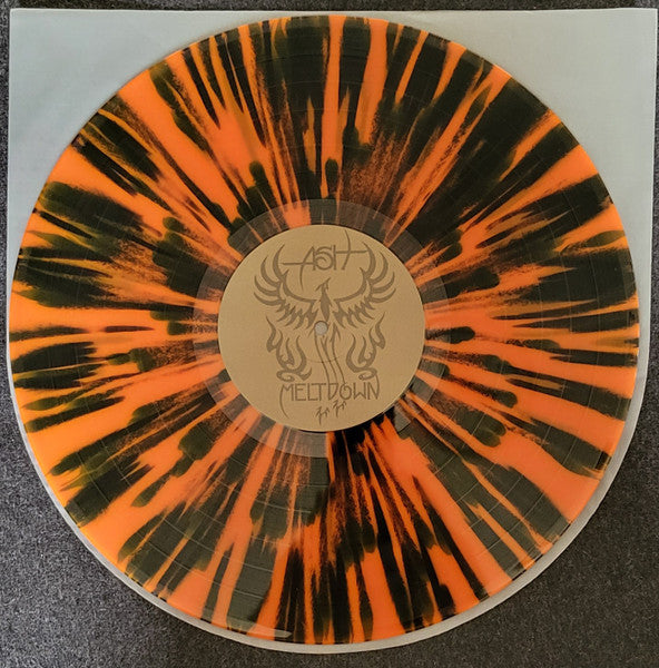 ASH (アッシュ) - Meltdown (EU 限定復刻リマスター再発オレンジ&ブラック・スプラッターヴァイナル LP/NEW)