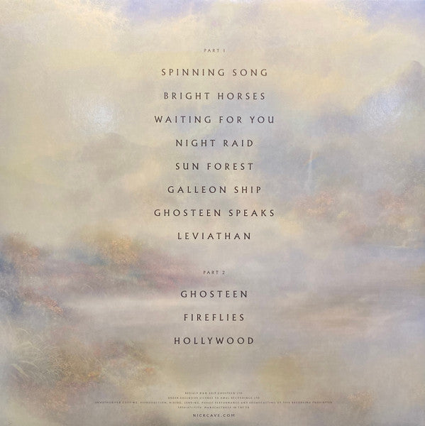 NICK CAVE AND THE BAD SEEDS (ニック・ケイヴ・アンド・ザ・バッド・シーズ) - Ghosteen (UK 限定リリース 2xLP/NEW)