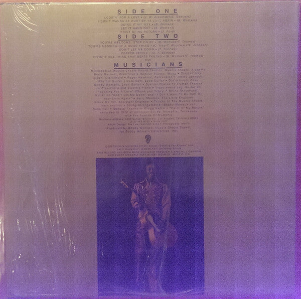 BOBBY WOMACK (ボビー・ウーマック) - Lookin' For A Love Again (US 限定復刻再発 LP/New)