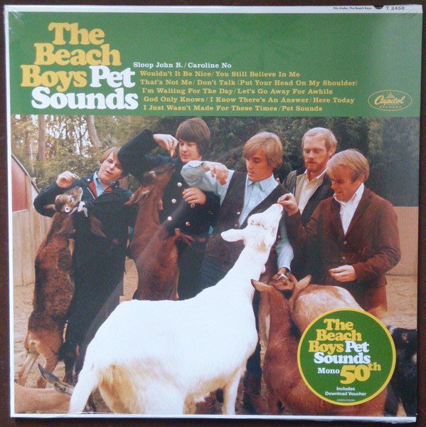 BEACH BOYS (ビーチ・ボーイズ) - Pet Sounds (EU 限定復刻再発モノラル高音質 LP/New)'66年大名作!