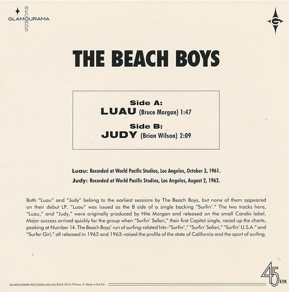BEACH BOYS (ビーチ・ボーイズ) - Surfin' Safari (EU 限定復刻再発 LP+「グリーンVINYL」ジャケ付き7インチ/New)'62年デビューアルバム!