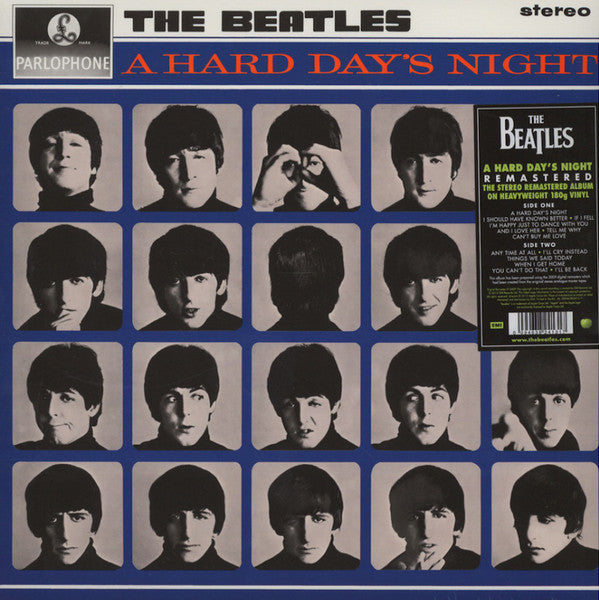 BEATLES (ビートルズ) - A Hard Day's Night (EU 限定リマスター再発 180g ステレオ LP/New) '64年サードアルバム