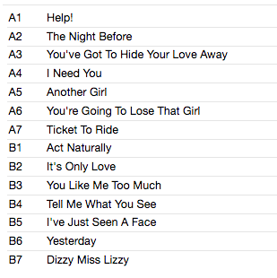 BEATLES (ビートルズ) - Help ! (UK-EU 共通限定復刻リマスター再発180gステレオ LP/New) '65年名作5作目サントラ