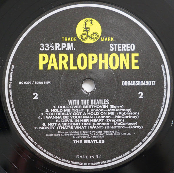 BEATLES (ビートルズ) - With The Beatles (EU 限定復刻リマスター再発 180g ステレオ LP/New)