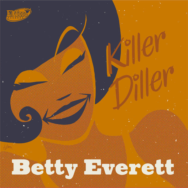BETTY EVERETT (ベティ・エヴェレット) - Killer Diller +5 (Spain 限定ジャケ付き再発6曲入り 7"EP/New)