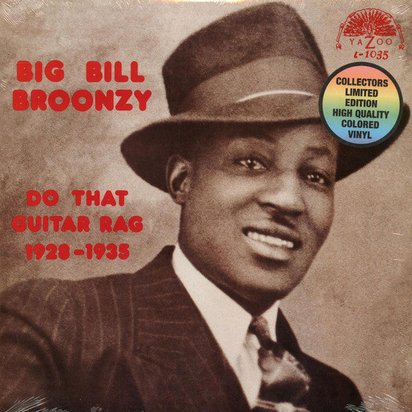BIG BILL BROONZY (ビッグ・ビル・ブルーンジー) - Do That Guitar Rag: 1928-1935 (US 限定復刻再発「カラーVINYL」 LP/New)