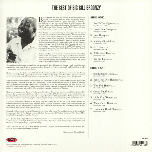 BIG BILL BROONZY (ビッグ・ビル・ブルーンジー)  - The Best Of Big Bill Broonzy (EU Limited 180g LP/New)