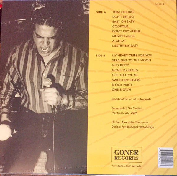 BLOODSHOT BILL (ブラッドショット・ビル) - Get Loose Or Get Lost (US 限定リリース LP/New)
