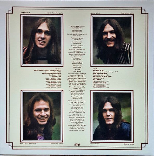 BLUE ASH (ブルー・アッシュ) - No More, No Less (US limited reissue LP/New) The original power-pop band's 1973 debut album!