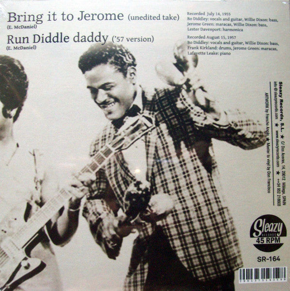 BO DIDDLEY (ボ・ディドリー) - Bring It To Jerome (Unedited Take) (Spain Ltd.Reissue 7"/New)