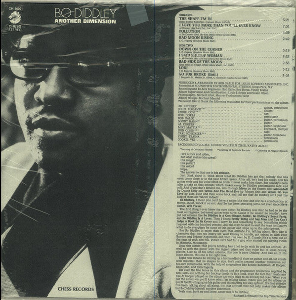 BO DIDDLEY (ボ・ディドリー) - Another Dimension (US 限定復刻再発 LP/New)
