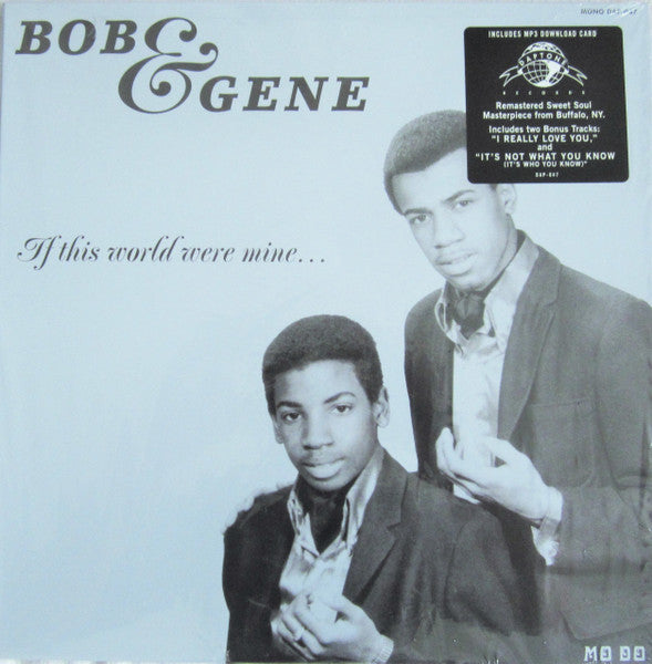 BOB & GENE (ボブ&ジーン) - If This World Were Mine (US 限定復刻再発モノラル LP/New)