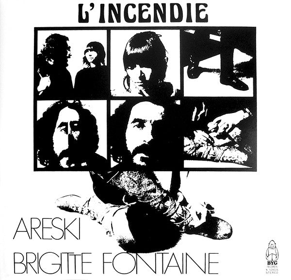 BRIGITTE FONTAINE & Areski (ブリジット・フォンテーヌ & アレスキー) - L'Incendie (US Limited Reissue 180g LP/New)