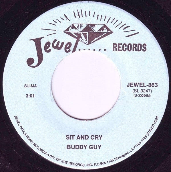 BUDDY GUY (バディ・ガイ) - Try To Quit You Baby / Sit And Cry (US '92 限定再発 7"/廃盤 New)