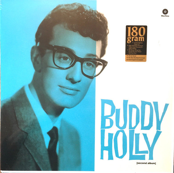 BUDDY HOLLY (バディ・ホリー) - Second Album (EU 限定復刻再発 180g LP/New) 58年ソロ名義デビュー・アルバム