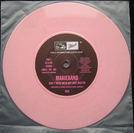 MARIEBAND (マリーバンド) - Don't Mess With My Love Muffin (Denmark Limited Pink Vinyl 7"/廃盤 NEW)