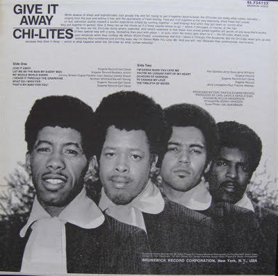 CHI-LITES (チャイ・ライツ) - Give It Away (US Ltd. Reissue LP/New)